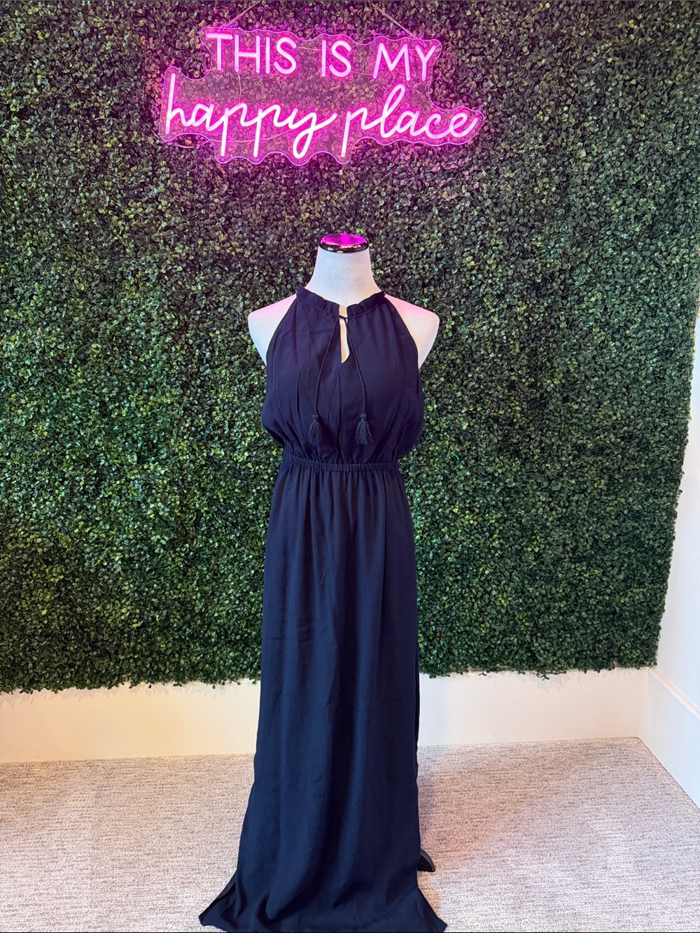 Madewell Halter Maxi Dress